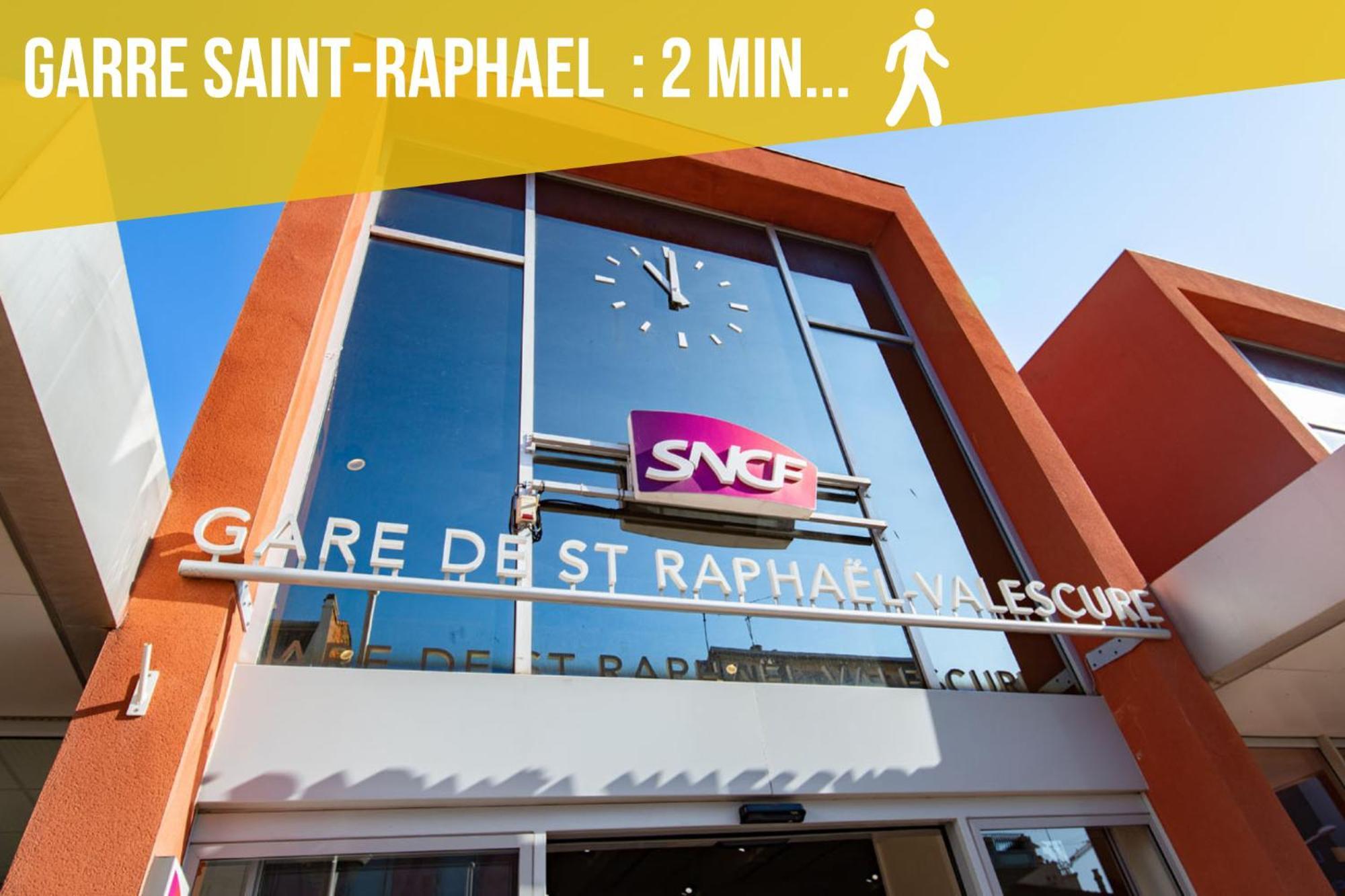 Saint-Raphaël Studios Raffines Avec Terrasses - Plages, Ville Et Gare A Pied - Maison Raphael מראה חיצוני תמונה